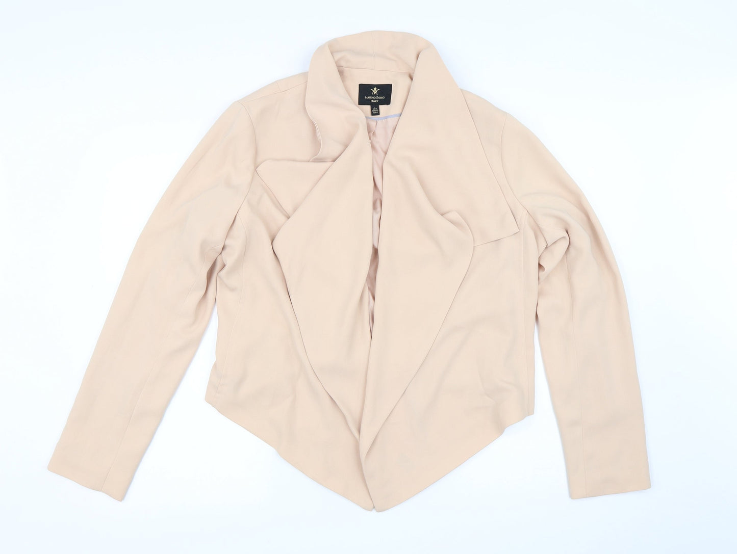 Massimo Fabbro Womens Beige   Jacket  Size 14