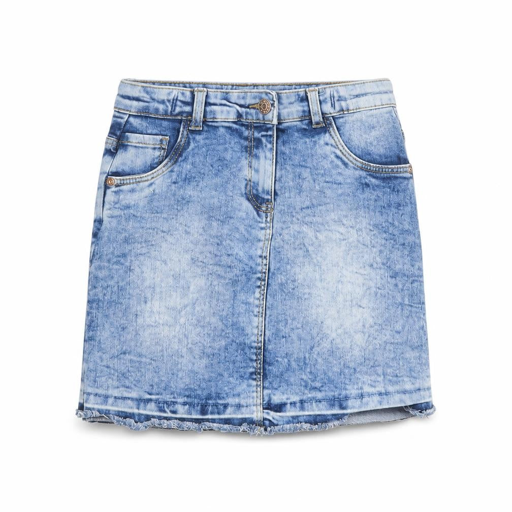 TU Girls Blue  Denim Mini Skirt Size 9 Years