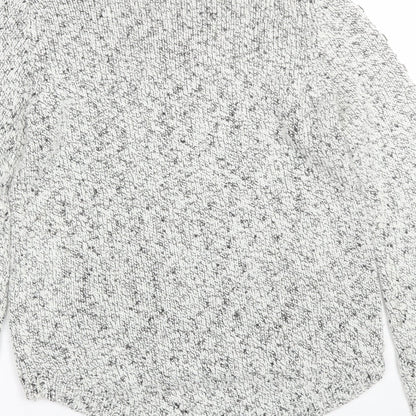 Marks & Spencer Womens White   Pullover Jumper Size 8