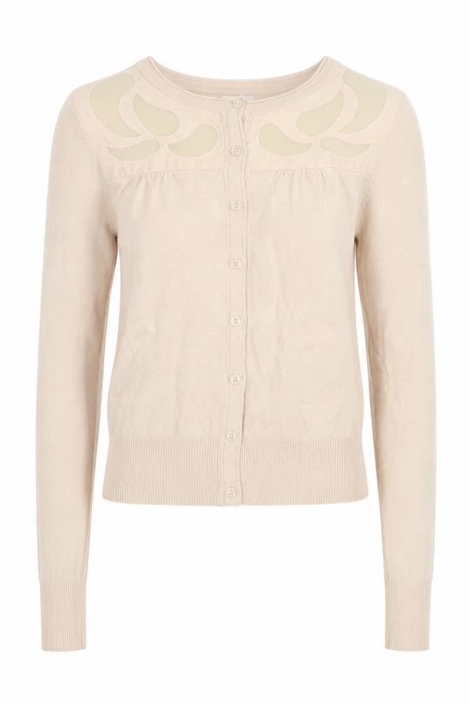 Untold Womens Beige   Cardigan Jumper Size 8