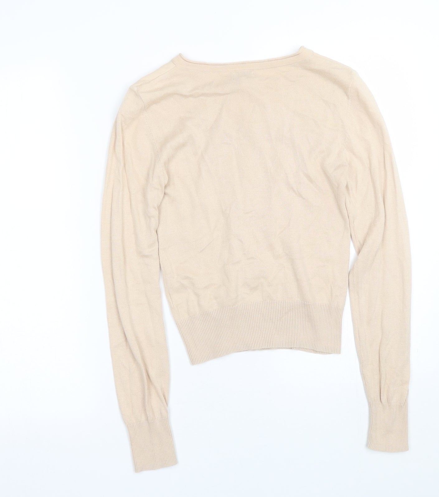 Untold Womens Beige   Cardigan Jumper Size 8