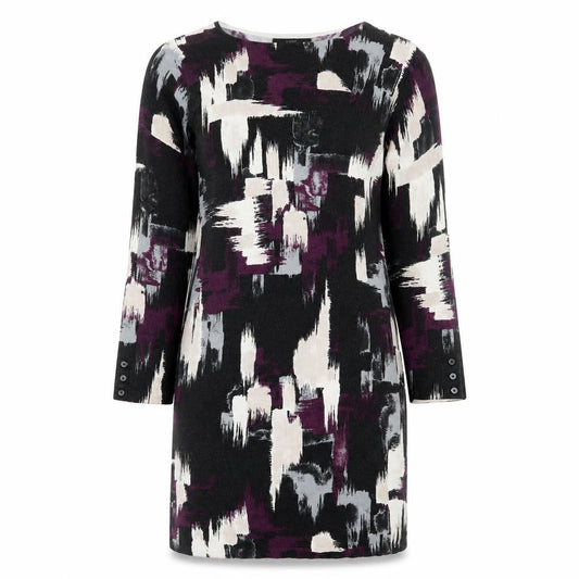 Next Womens Multicoloured Geometric  T-Shirt Dress  Size 10