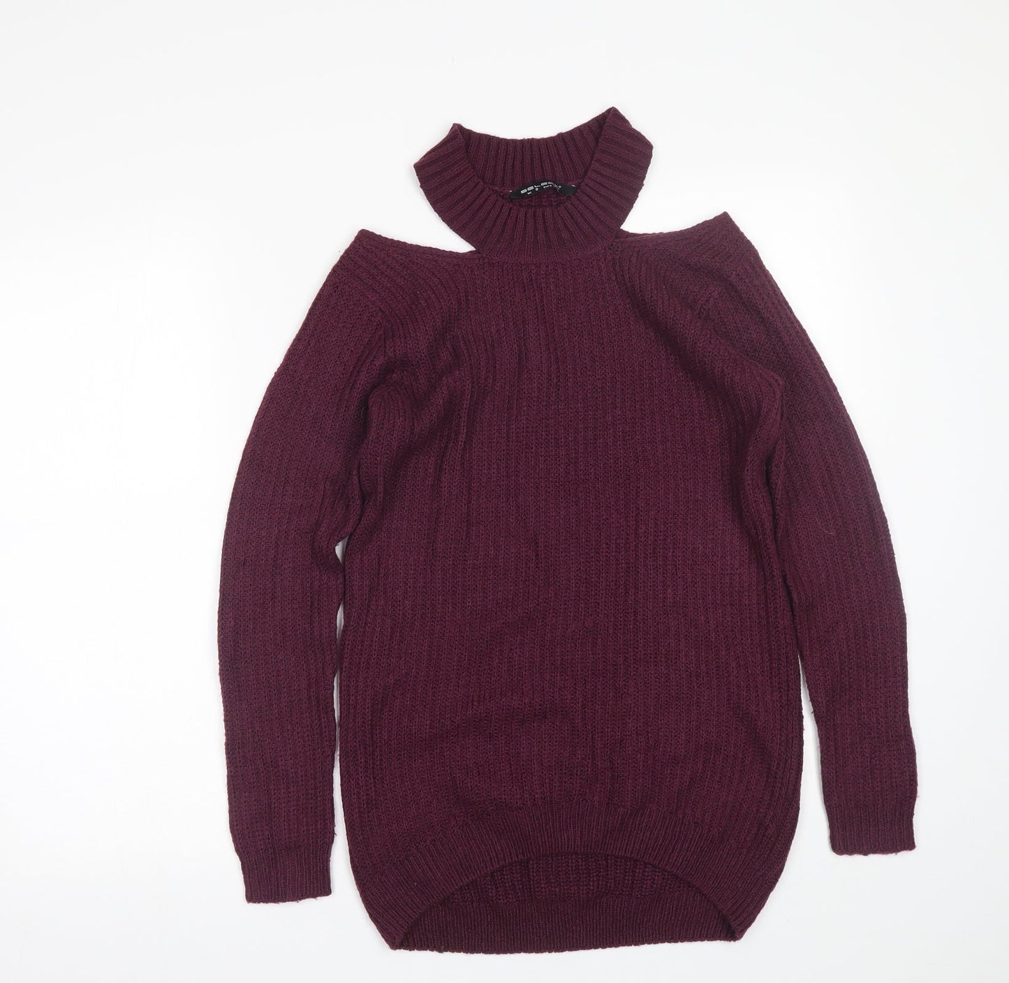 Select Womens Purple   Pullover Jumper Size 8