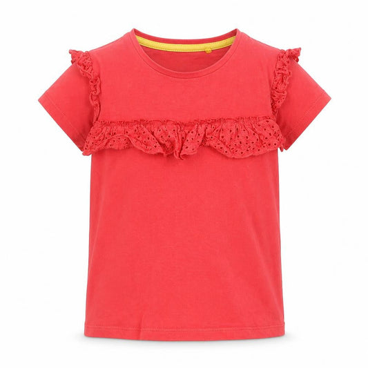 Tu Boys Red   Basic T-Shirt Size 5-6 Years