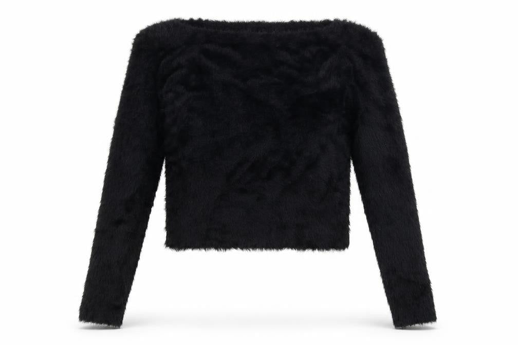 Divided Womens Black   Pullover Jumper Size M