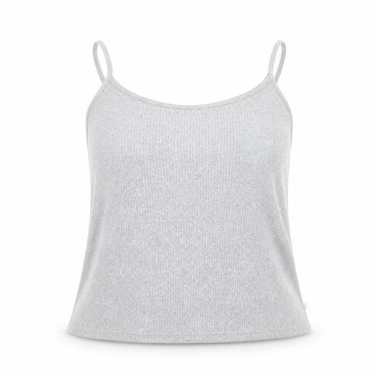 F&F Womens Grey Striped  Camisole T-Shirt Size L