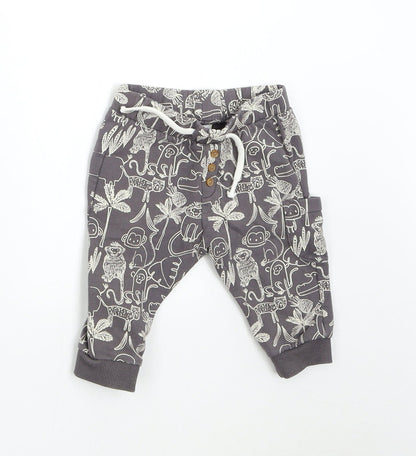 Marks & Spencer Baby Grey   Sweatpants Trousers Size 3-6 Months