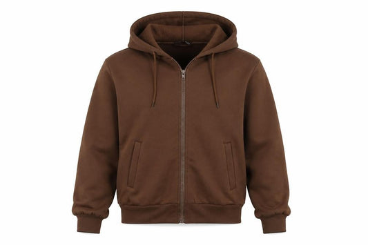 SHEIN Womens Brown   Full Zip Hoodie Size XS