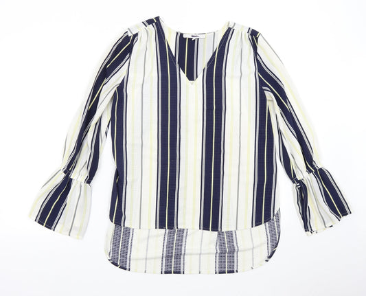 NEXT Womens Multicoloured Striped  Tunic Blouse Size 10