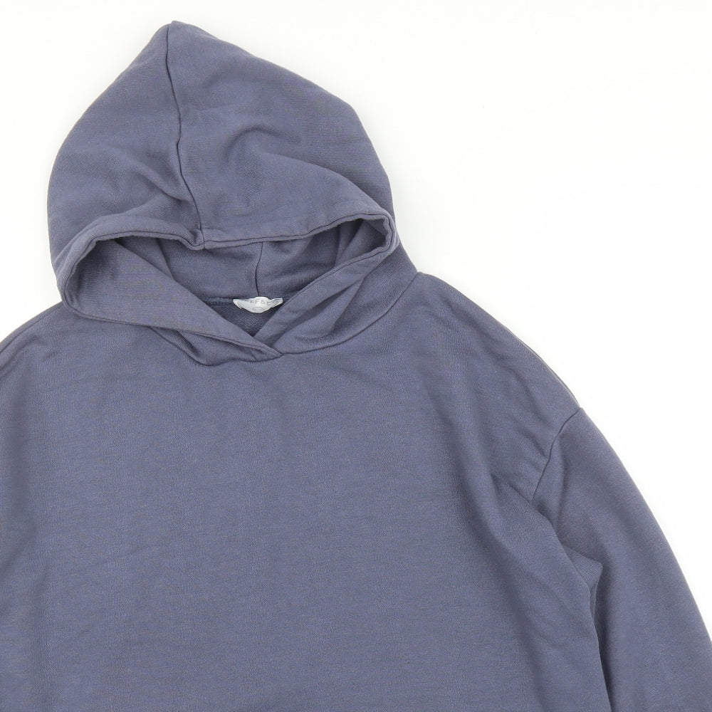 Jeff & Co Womens Blue   Pullover Hoodie Size 8