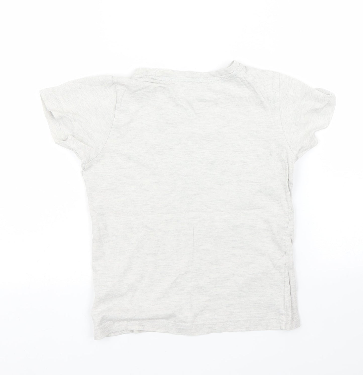 Primark Boys Beige  Rayon Basic T-Shirt Size 5 Years
