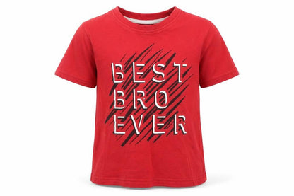 Primark Boys Red   Basic T-Shirt Size 5 Years