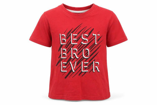 Primark Boys Red   Basic T-Shirt Size 5 Years