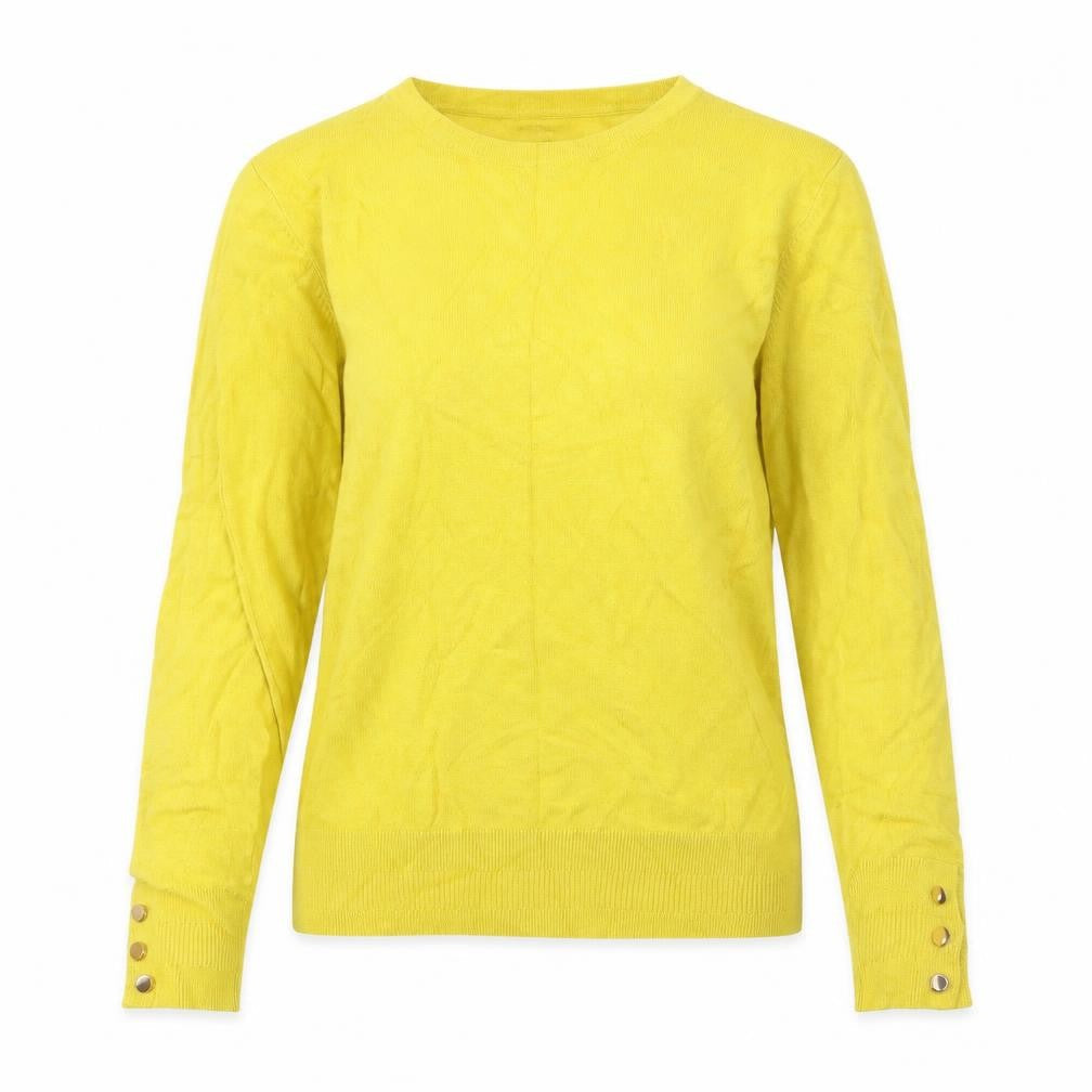 Dorothy Perkins Womens Yellow   Pullover Jumper Size 12