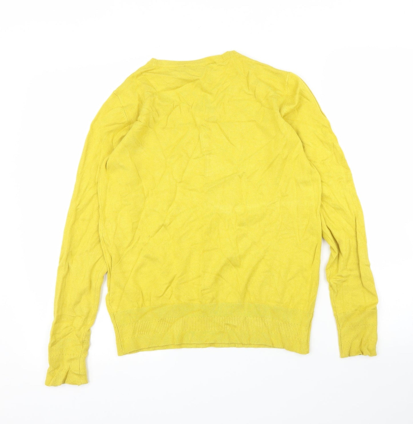 Dorothy Perkins Womens Yellow   Pullover Jumper Size 12