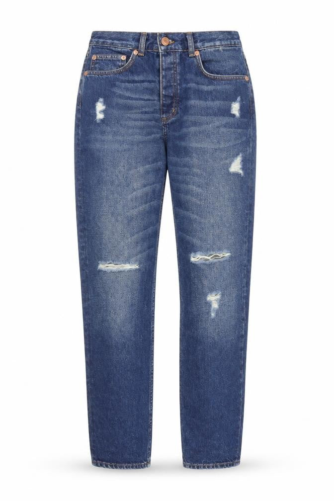 Monkl Mens Blue  Denim Boyfriend Jeans Size 26 in L28 in