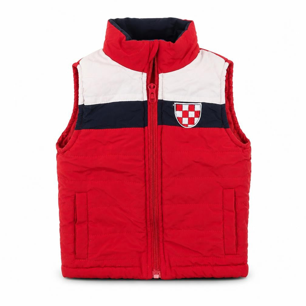 Sweet & Soft Baby Red   Gilet Jacket Size 18 Months