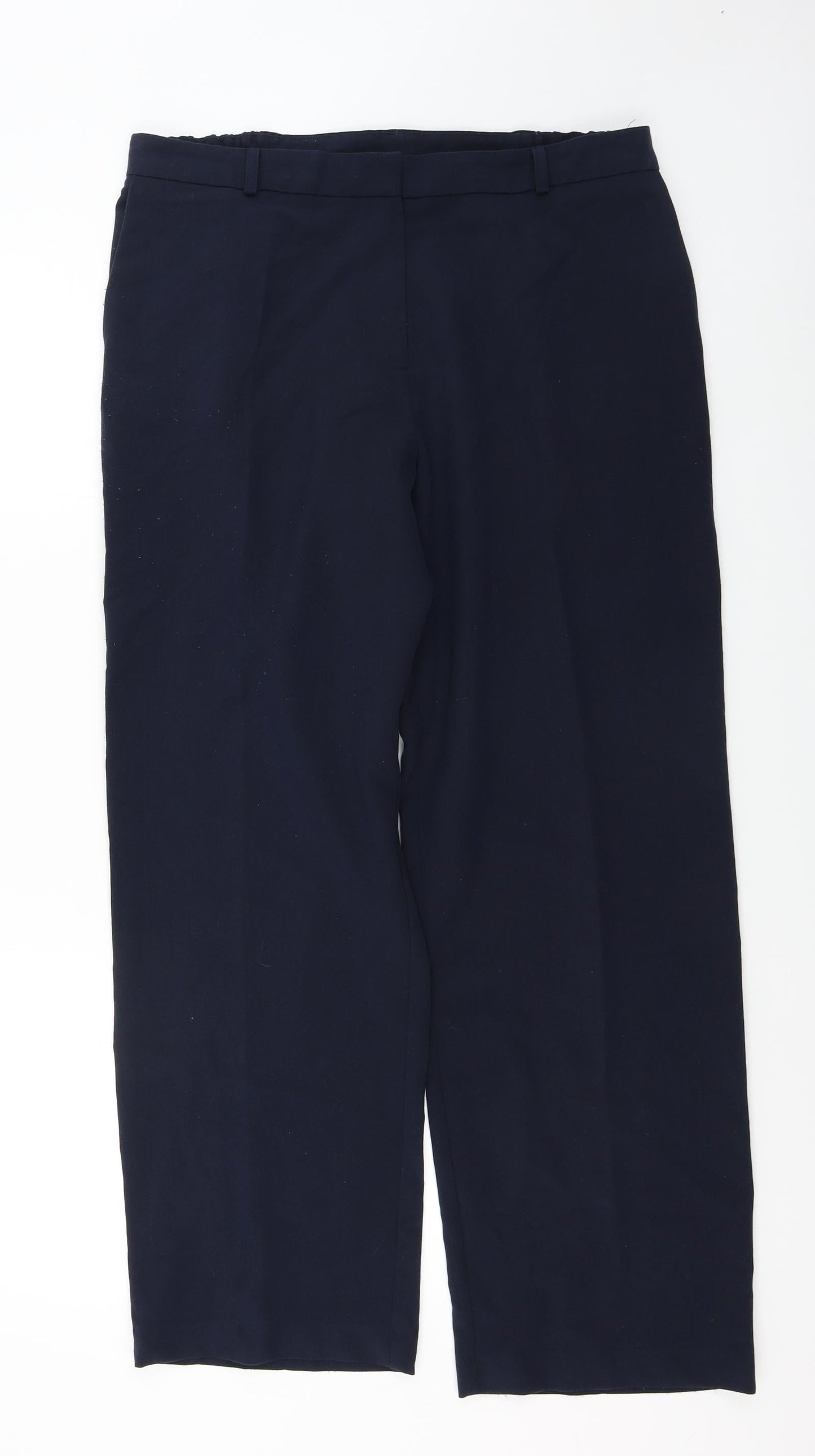 julipa Womens Blue   Trousers  Size 14 L25 in