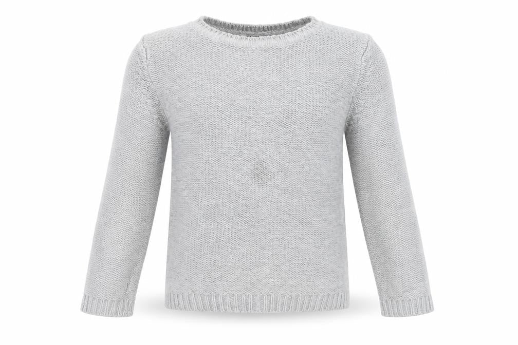 Kiabi Girls Grey   Pullover Jumper Size 4 Years