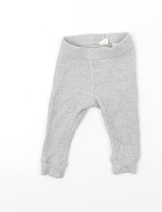 H&M  Boys Grey   Jogger Trousers Size 9 Months