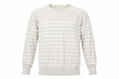 Gap Mens Beige Striped  Pullover Jumper Size M