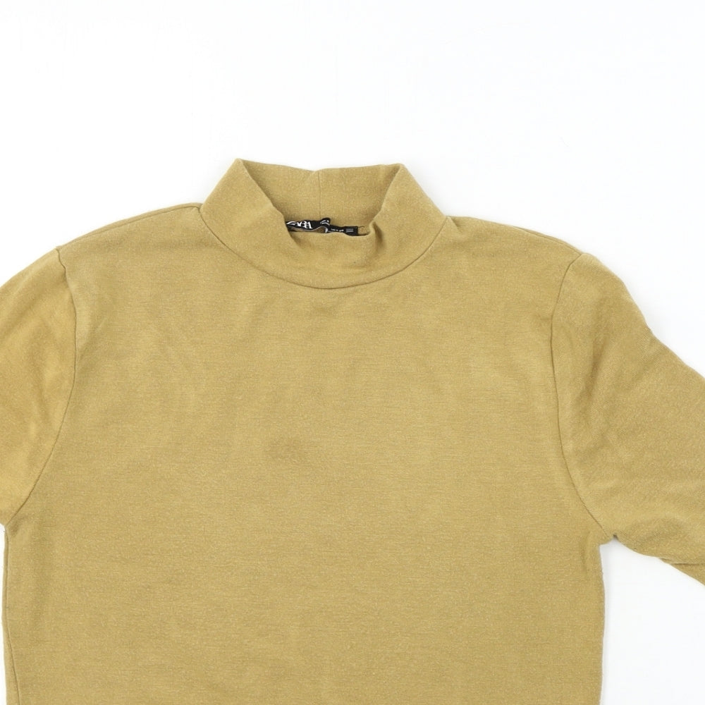 Zara Womens Brown   Basic T-Shirt Size S