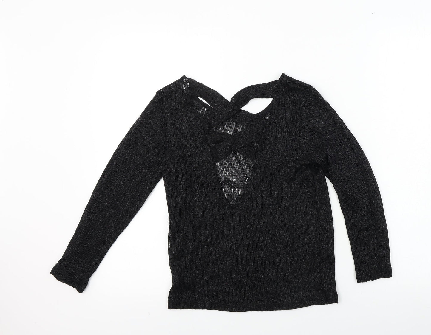 H&M  Womens Black   Basic T-Shirt Size XS