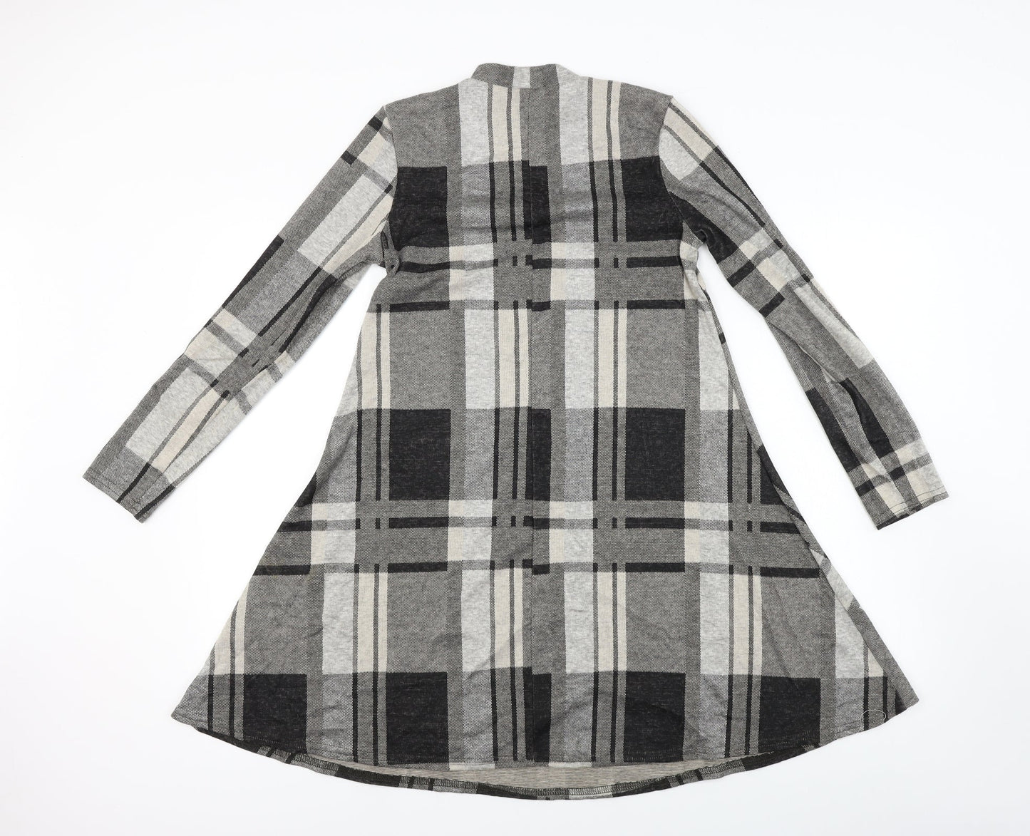 Atmosphere  Womens Grey Check  A-Line  Size 8