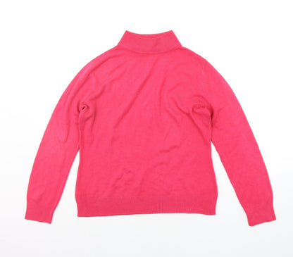 BHS Womens Pink   Pullover Jumper Size 10