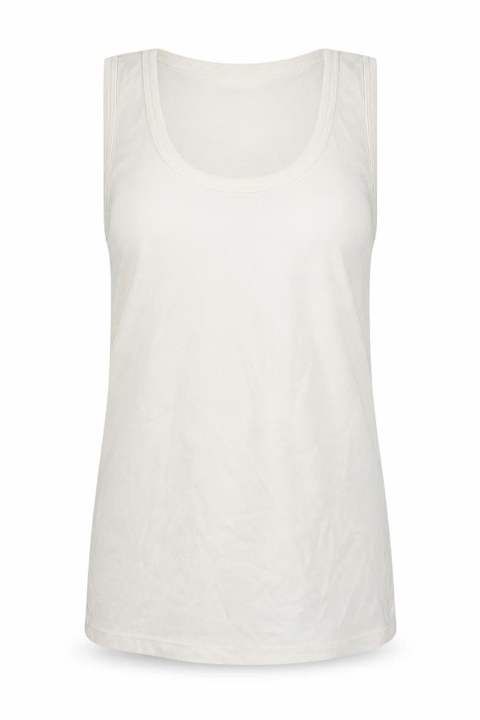 Rider Womens White   Basic Tank Size M