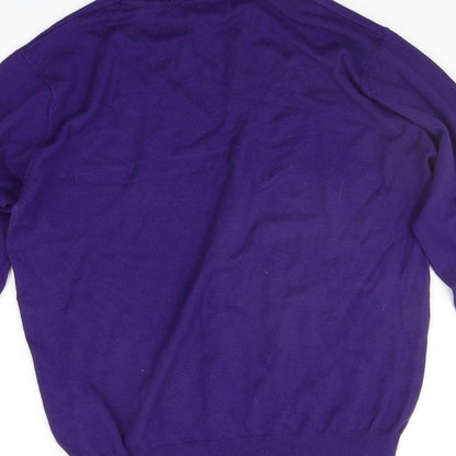 Preloved FIRST AVENUE  Womens Purple   Pullover Jumper Size XL - Label