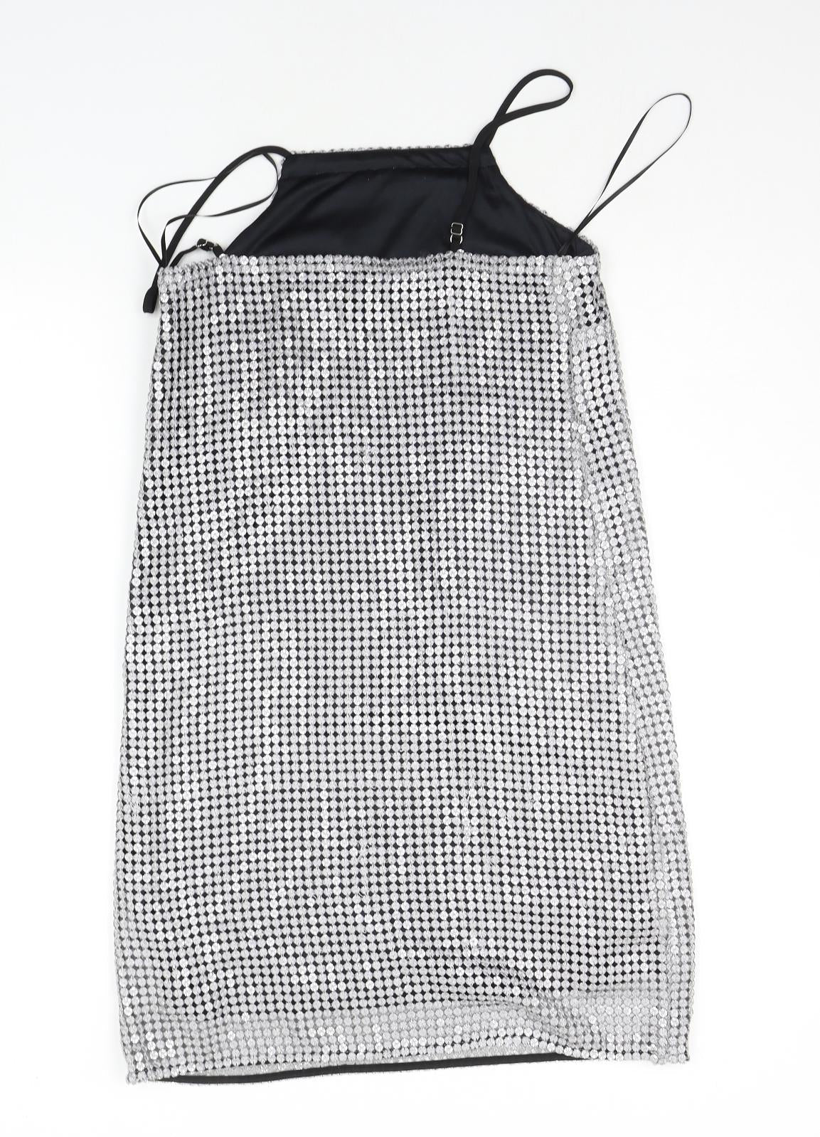River Island Womens Grey   A-Line  Size 8
