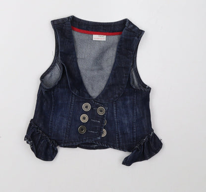 Next Girls Blue   Basic Jacket Snowsuit Size 6 Years
