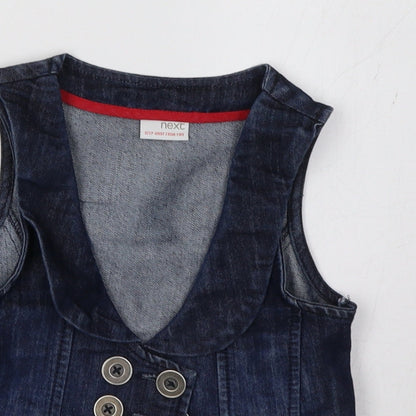 Next Girls Blue   Basic Jacket Snowsuit Size 6 Years