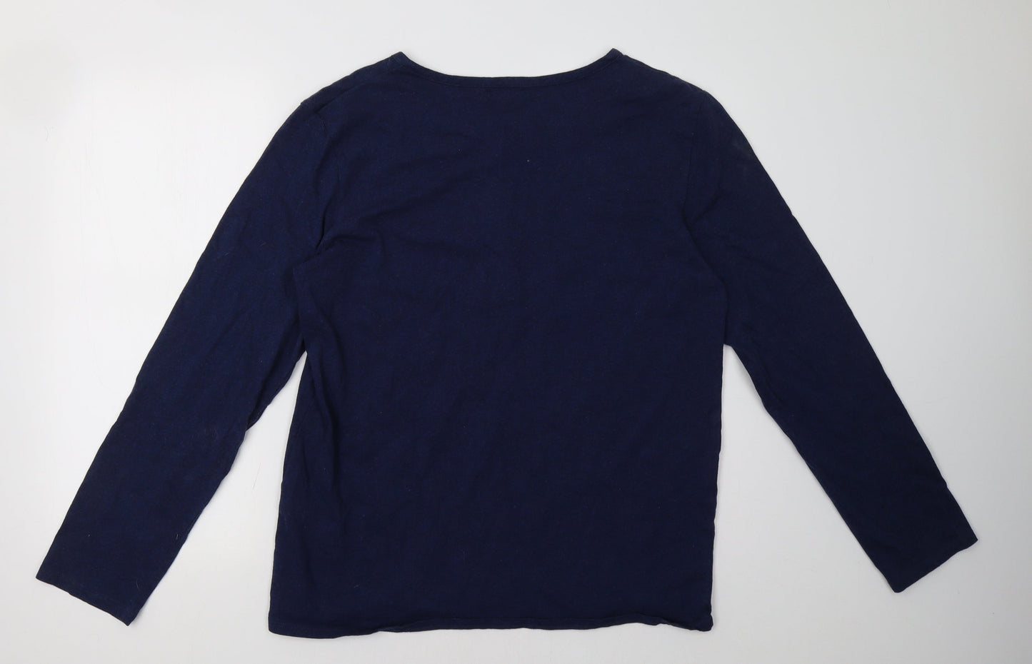 Essential Mens Blue   Pullover Sweatshirt Size XL