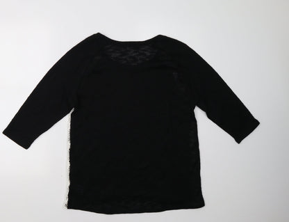 La Redoute Womens Black   Pullover Sweatshirt Size 16