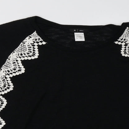 La Redoute Womens Black   Pullover Sweatshirt Size 16