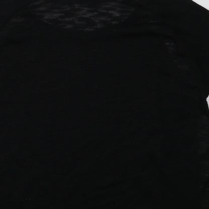 La Redoute Womens Black   Pullover Sweatshirt Size 16