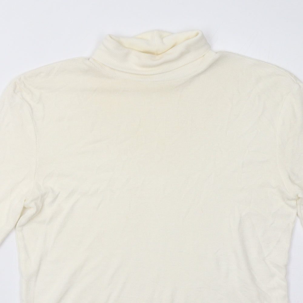 Matalan Womens White   Pullover Sweatshirt Size 14