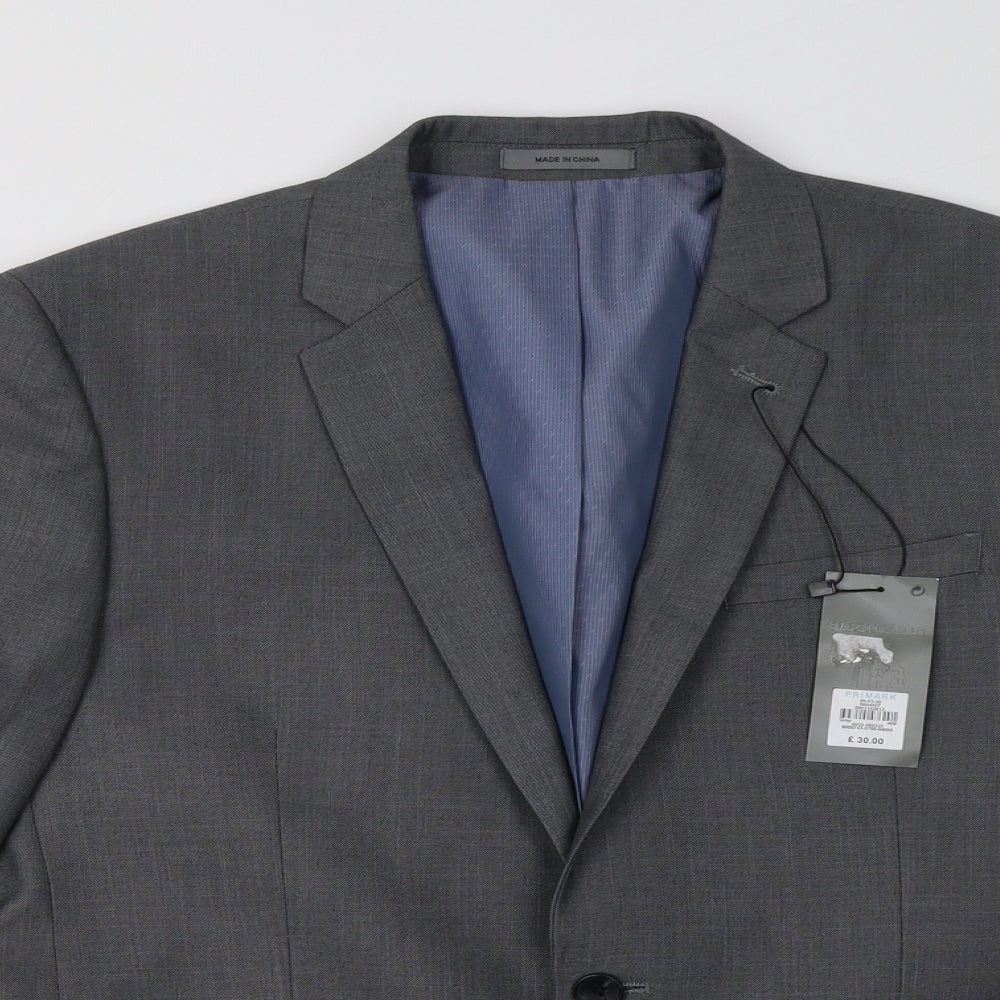Cedar Wood State Mens Grey   Jacket Blazer Size 40