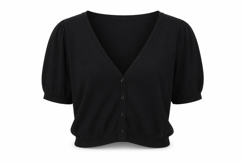 gteorge Womens Black   Cardigan Jumper Size 12