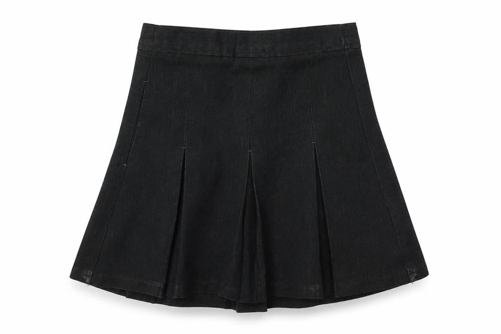 Marks & Spencer Girls Grey   A-Line Skirt Size 4 Years - School Wear