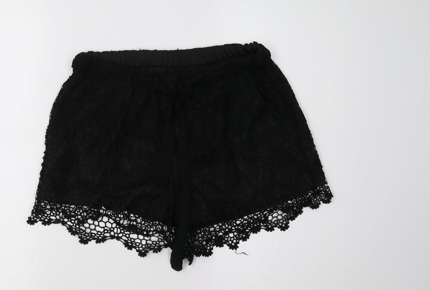 Preworn Womens Black    Shorts Size 8