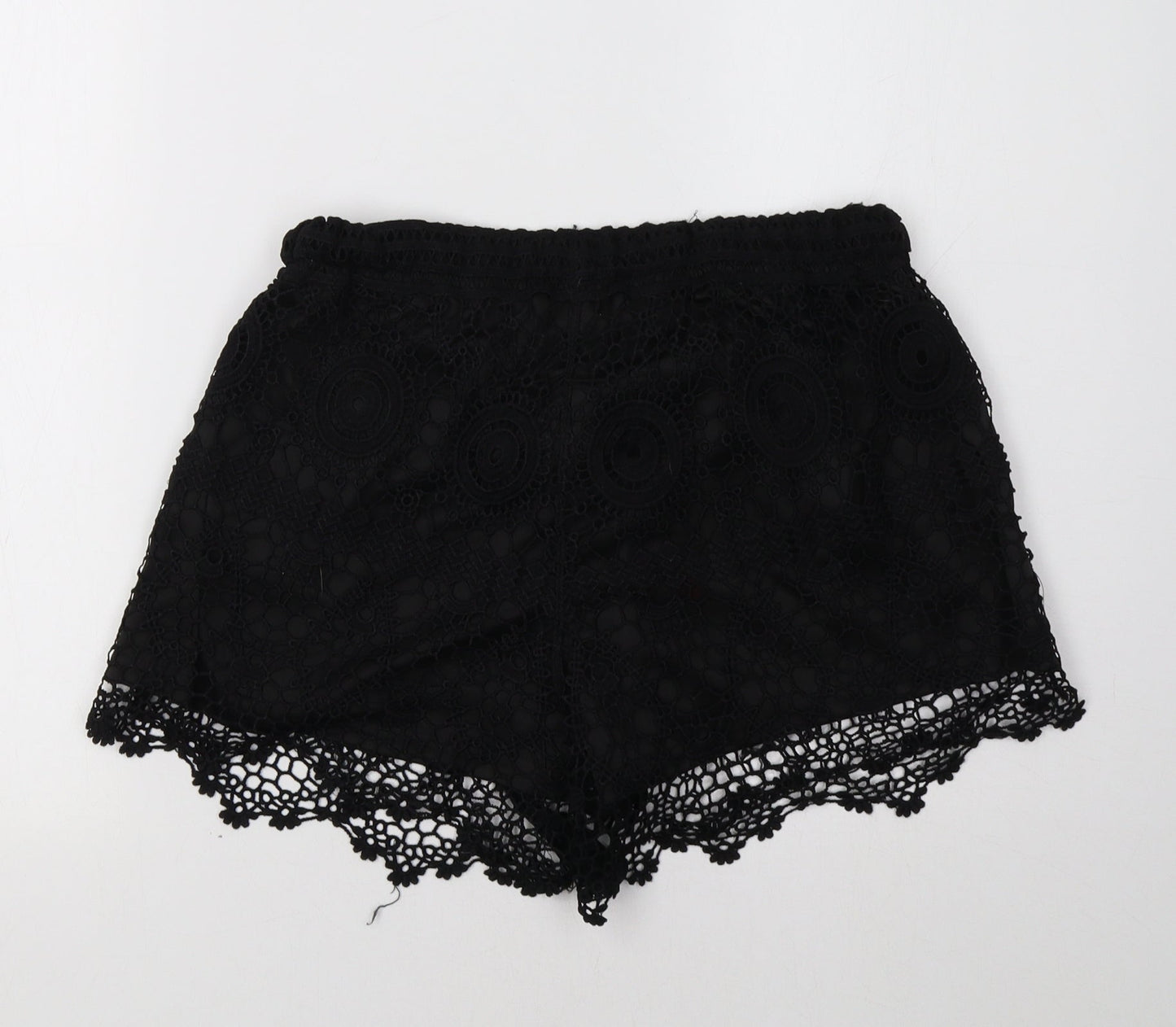Preworn Womens Black    Shorts Size 8