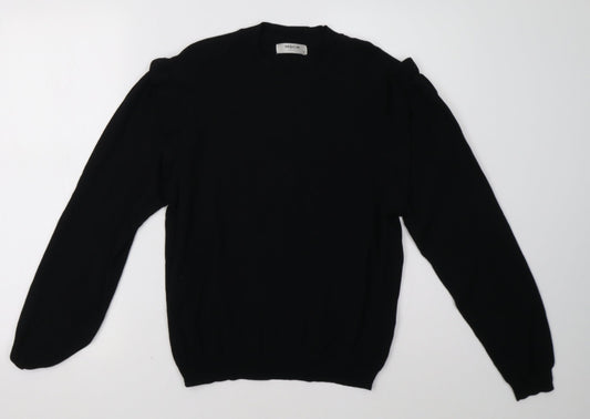 msch Womens Black   Pullover Sweatshirt Size M