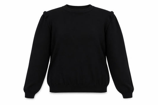 msch Womens Black   Pullover Sweatshirt Size M