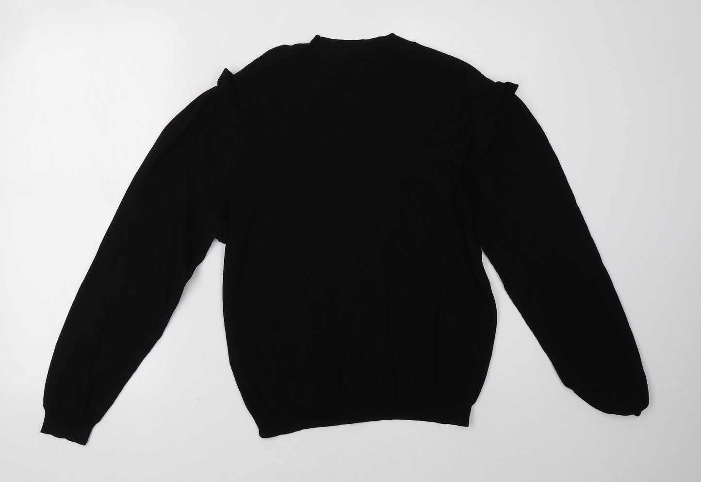 msch Womens Black   Pullover Sweatshirt Size M