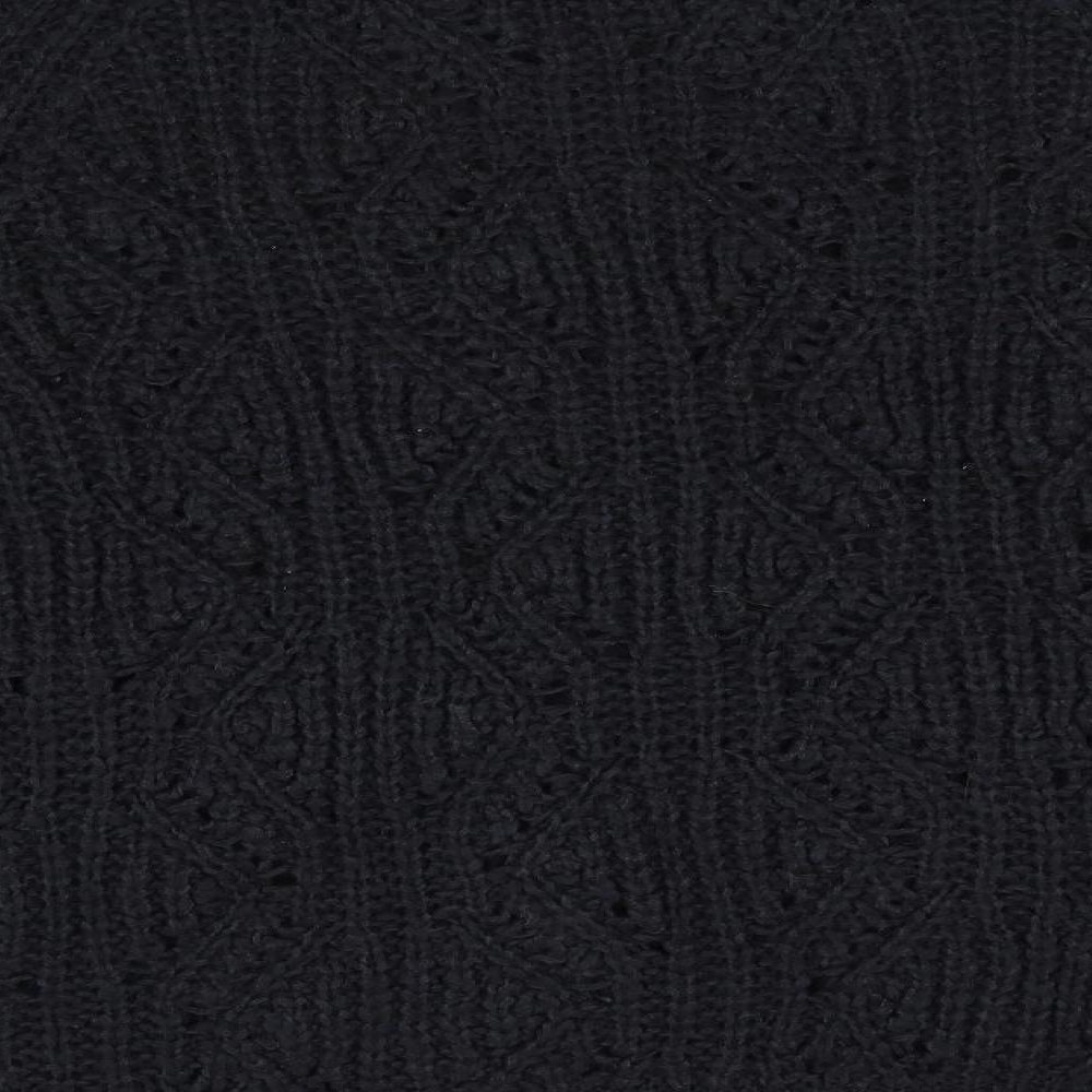 Florence and Fred Womens Black   Pullover Jumper Size 12  - open knit