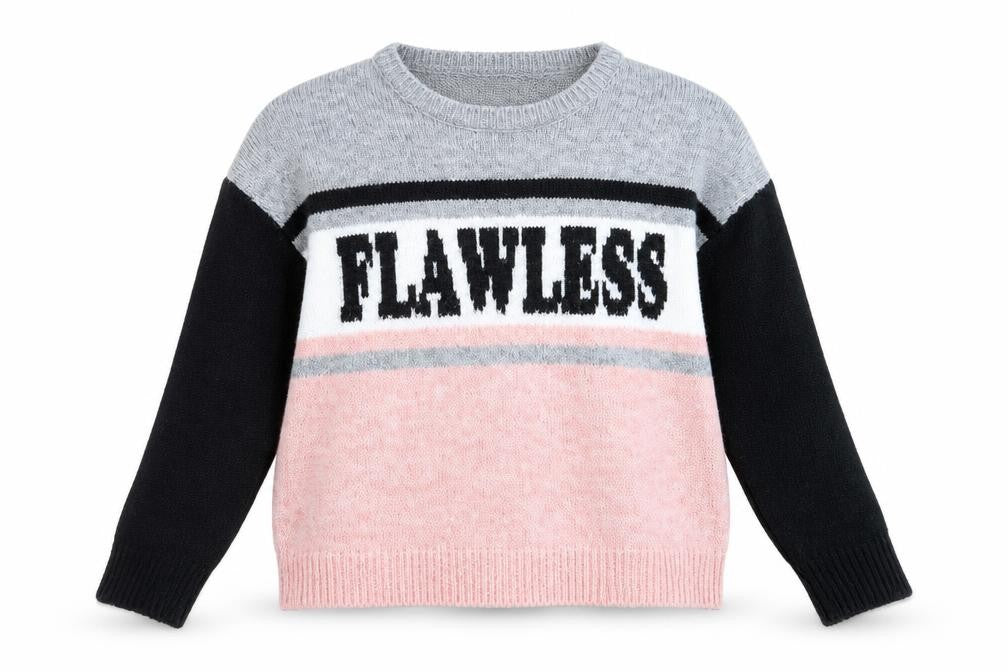 Select Girls Black   Pullover Jumper Size 10-11 Years  - Flawless