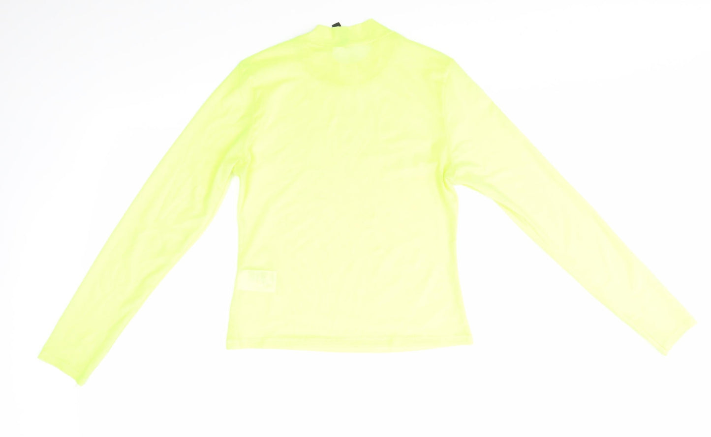 H&M Womens Yellow   Basic Blouse Size M